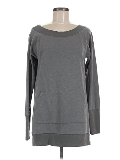 Pre-owned Fabletics Sweatshirt In Gray