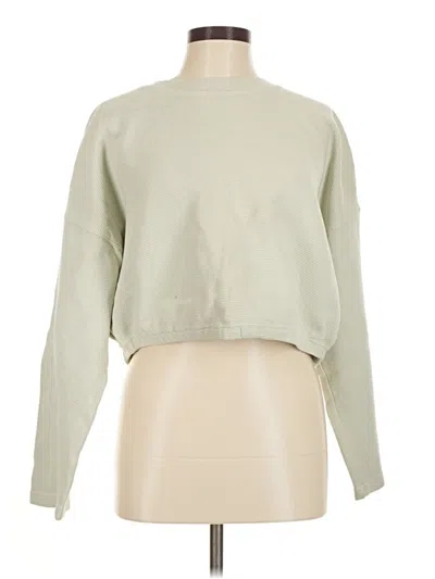 Pre-owned Fabletics Sweatshirt In Green