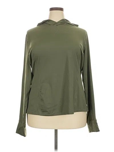 Pre-owned Fabletics Sweatshirt In Green