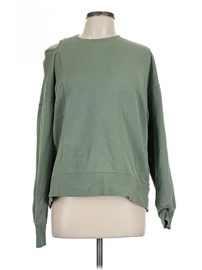 Pre-owned Fabletics Sweatshirt In Green