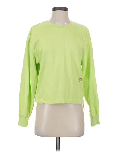 Pre-owned Fabletics Sweatshirt In Green