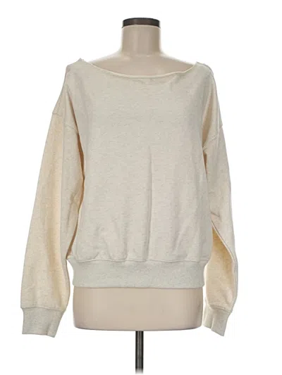 Pre-owned Fabletics Sweatshirt In Ivory