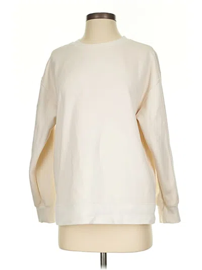 Pre-owned Fabletics Sweatshirt In Ivory