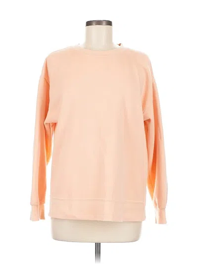 Pre-owned Fabletics Sweatshirt In Orange