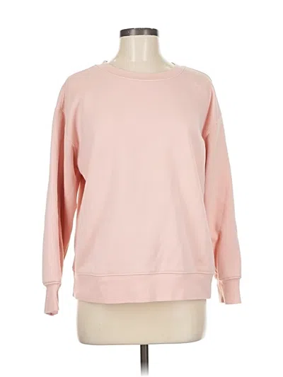 Pre-owned Fabletics Sweatshirt In Pink