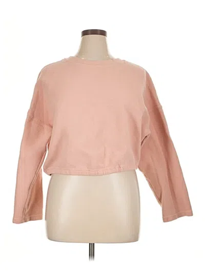 Pre-owned Fabletics Sweatshirt In Pink