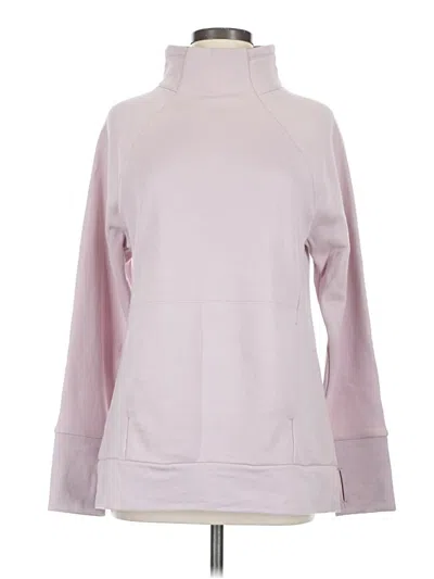 Pre-owned Fabletics Sweatshirt In Pink