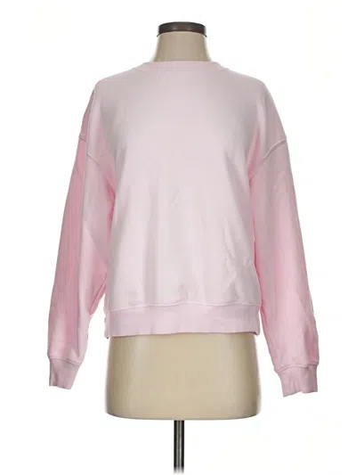 Pre-owned Fabletics Sweatshirt In Pink