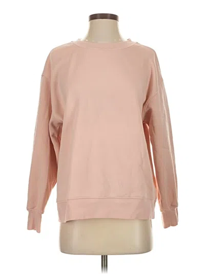 Pre-owned Fabletics Sweatshirt In Pink