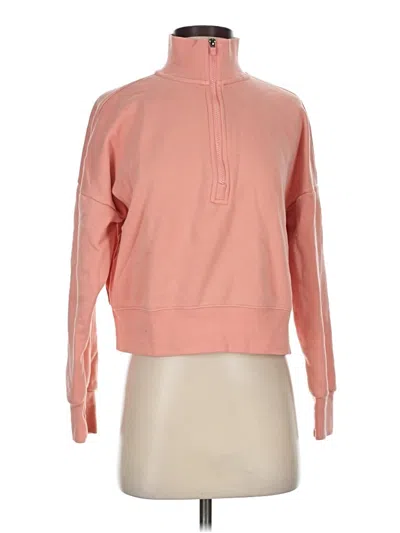 Pre-owned Fabletics Sweatshirt In Pink