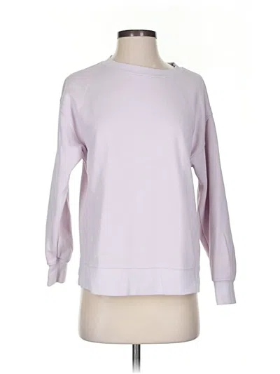 Pre-owned Fabletics Sweatshirt In Purple