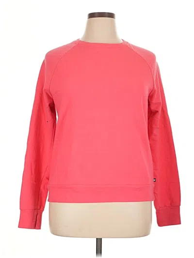 Pre-owned Fabletics Sweatshirt In Red