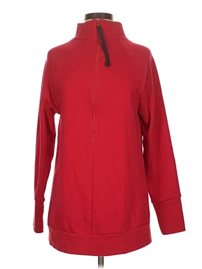 Pre-owned Fabletics Sweatshirt In Red