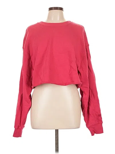 Pre-owned Fabletics Sweatshirt In Red