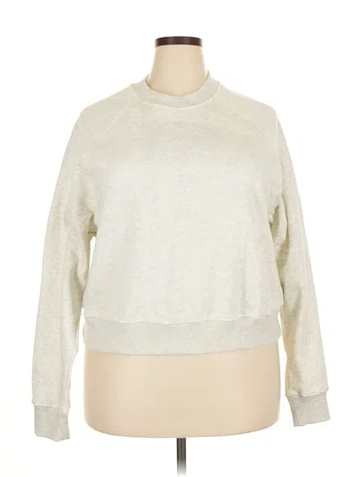 Pre-owned Fabletics Sweatshirt In Silver