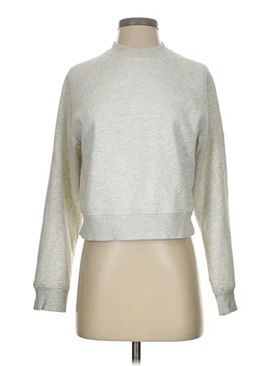 Pre-owned Fabletics Sweatshirt In Silver