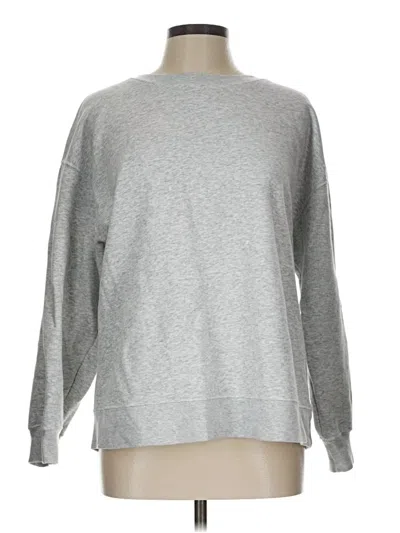 Pre-owned Fabletics Sweatshirt In Silver
