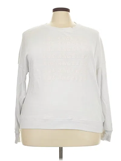 Pre-owned Fabletics Sweatshirt In Silver