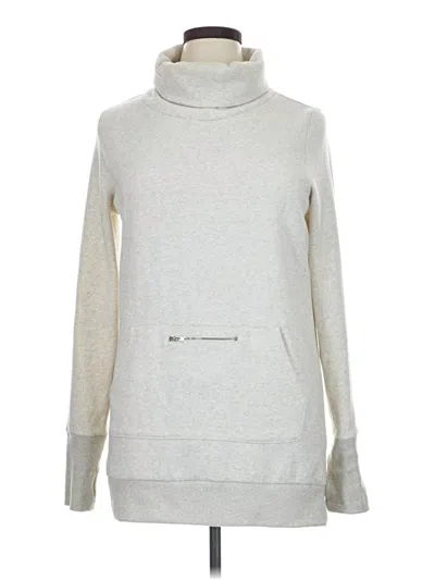 Pre-owned Fabletics Sweatshirt In Silver