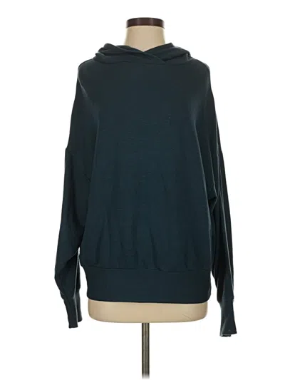 Pre-owned Fabletics Sweatshirt In Teal