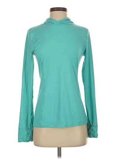 Pre-owned Fabletics Sweatshirt In Teal