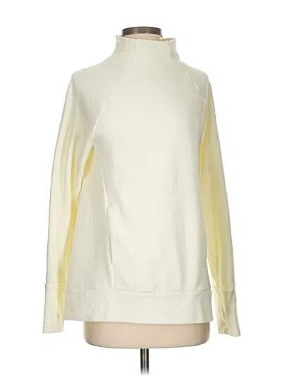 Pre-owned Fabletics Sweatshirt In White