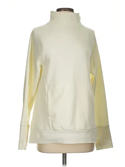 Pre-owned Fabletics Sweatshirt In White