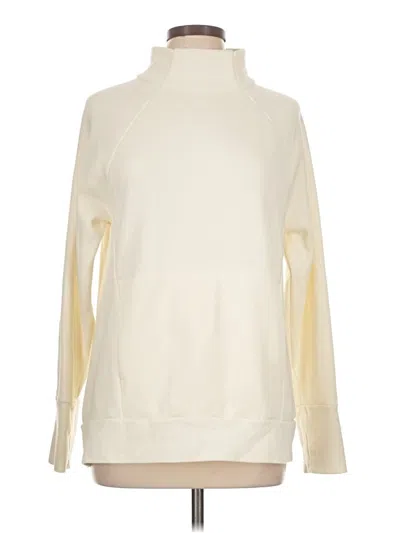 Pre-owned Fabletics Sweatshirt In White