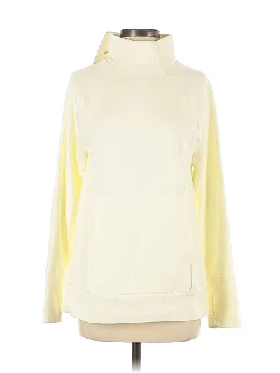 Pre-owned Fabletics Sweatshirt In Yellow