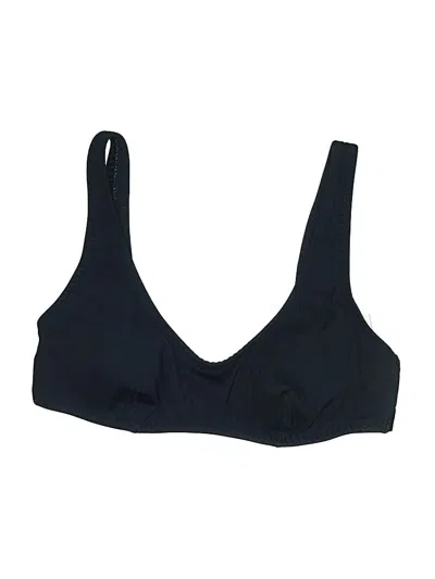 Pre-owned Fabletics Swimsuit Top Black Swimwear