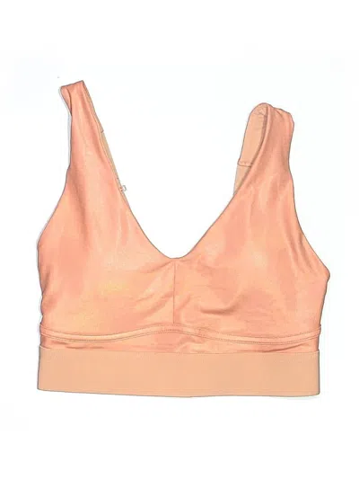 Pre-owned Fabletics Swimsuit Top Orange Swimwear