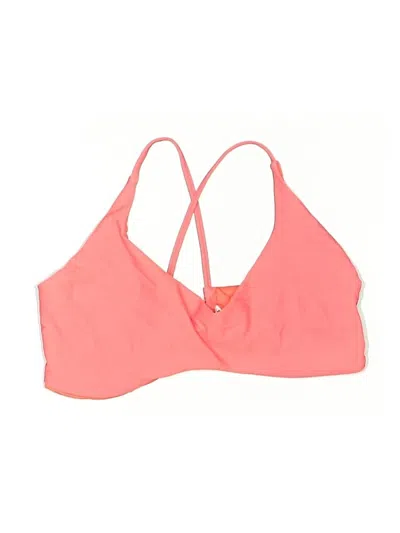 Pre-owned Fabletics Swimsuit Top Pink Swimwear