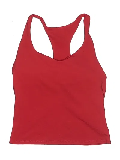 Pre-owned Fabletics Swimsuit Top Red Swimwear