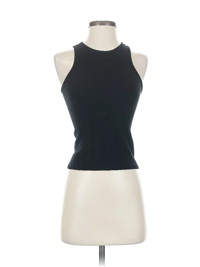 Pre-owned Fabletics Tank Top Black Halter Neckline Tops