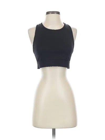 Pre-owned Fabletics Tank Top Black Halter Neckline Tops