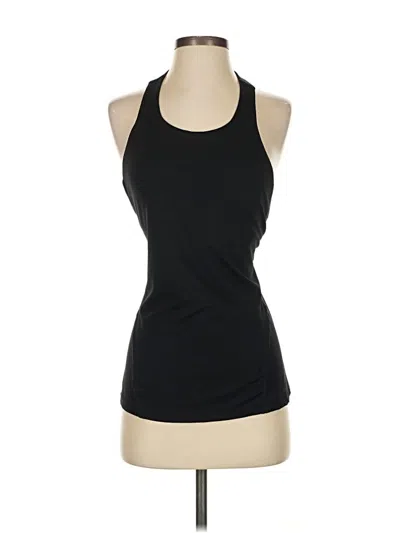 Pre-owned Fabletics Tank Top Black Halter Neckline Tops