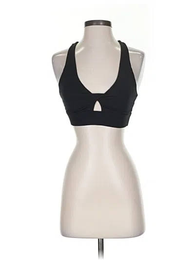 Pre-owned Fabletics Tank Top Black Halter Neckline Tops