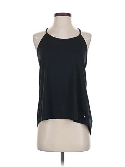 Pre-owned Fabletics Tank Top Black Halter Neckline Tops