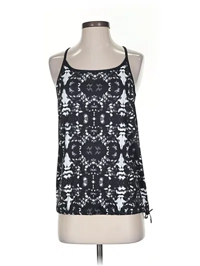 Pre-owned Fabletics Tank Top Black Halter Neckline Tops