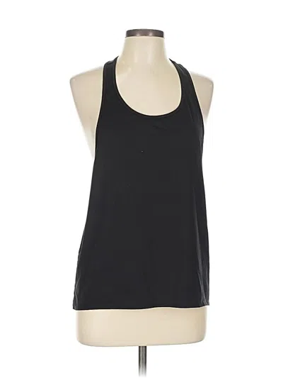 Pre-owned Fabletics Tank Top Black Halter Neckline Tops