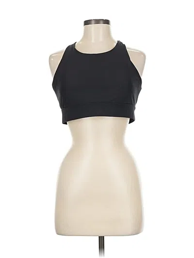 Pre-owned Fabletics Tank Top Black Halter Neckline Tops