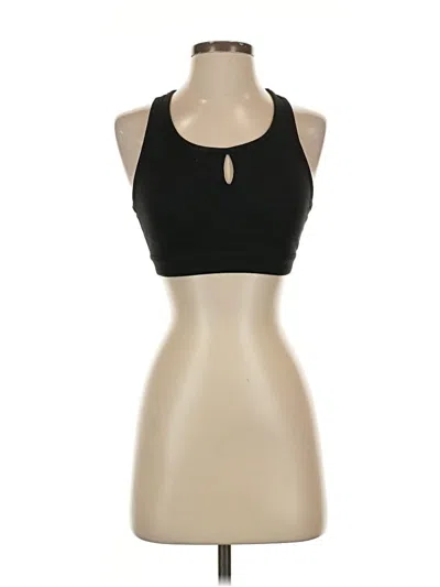 Pre-owned Fabletics Tank Top Black Halter Neckline Tops