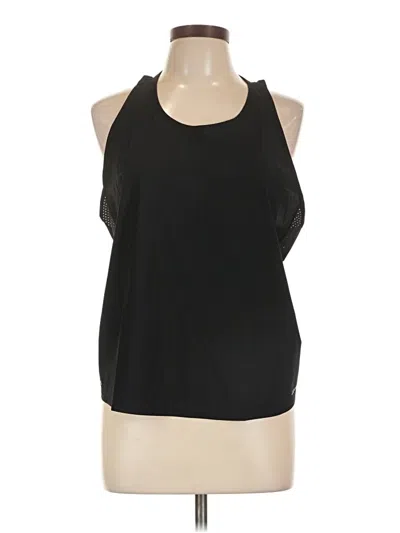 Pre-owned Fabletics Tank Top Black Halter Neckline Tops