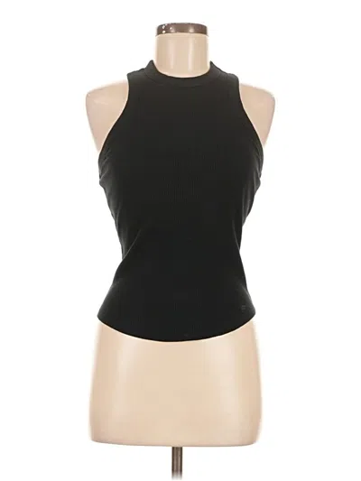 Pre-owned Fabletics Tank Top Black Halter Neckline Tops