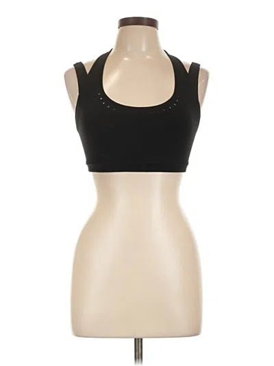 Pre-owned Fabletics Tank Top Black Halter Neckline Tops