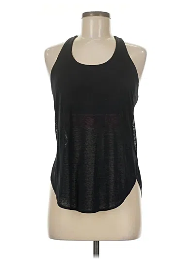 Fabletics Tank Top Black Halter Neckline Tops