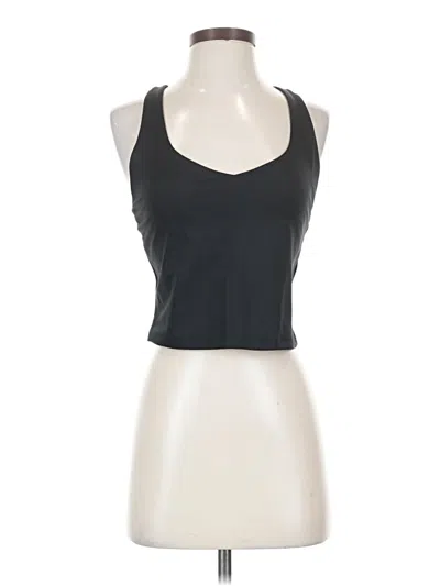 Pre-owned Fabletics Tank Top Black Halter Neckline Tops
