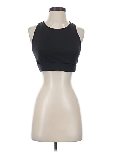 Pre-owned Fabletics Tank Top Black Halter Neckline Tops