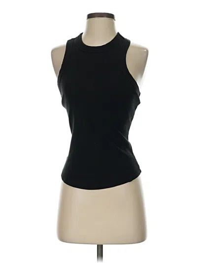 Pre-owned Fabletics Tank Top Black Halter Neckline Tops