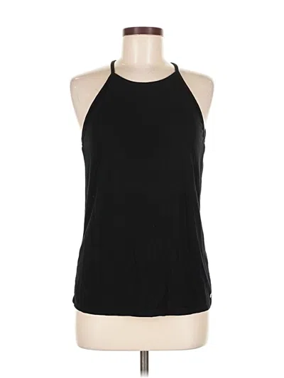 Pre-owned Fabletics Tank Top Black Halter Neckline Tops
